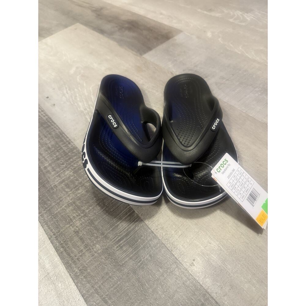 Crocs Bayaband Flip Flopsmens Size 5 Women’s Size 7 - Picture 3 of 8